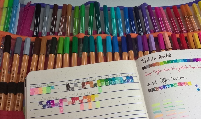 Stabilo pens review! (Point 68 and 88) – Easily Distracted Planner